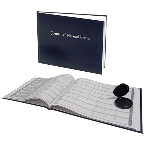 New Mexico Hard Cover Notary Public Journal - 488 Entries